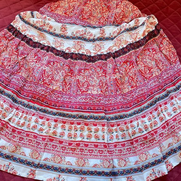 MILA Boho Peasant Dress Size S - Picture 4 of 5